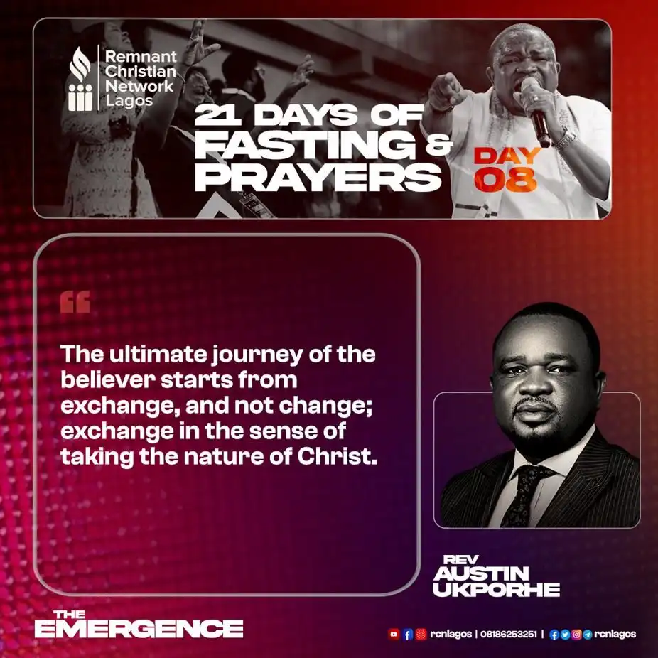 21 Days Prayer & Fasting - Day #8 quote 2