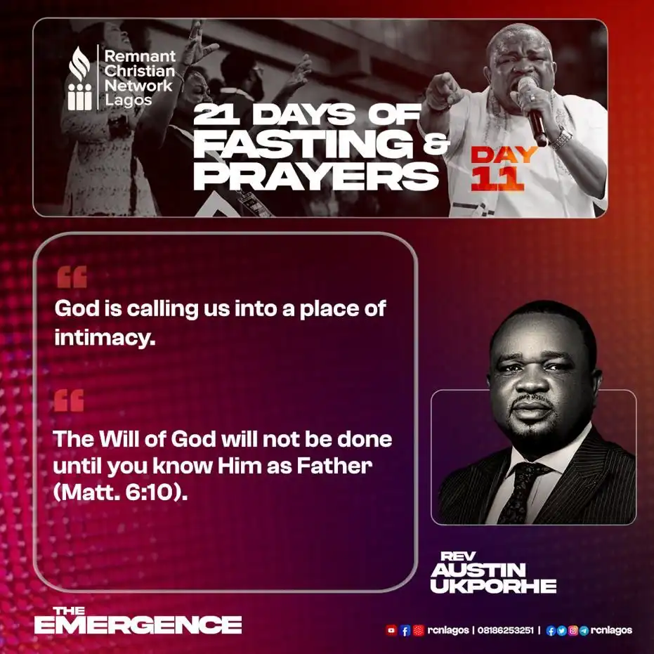 21 Days Prayer & Fasting - Day #11 quote 3