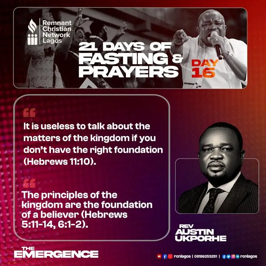 21 Days Prayer & Fasting - Day #16 quote 1