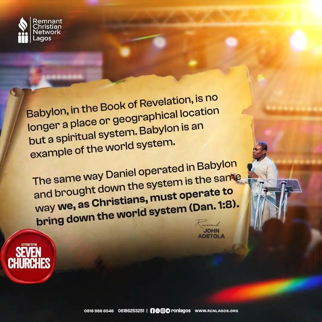 Letters to the 7 Churches quote 3