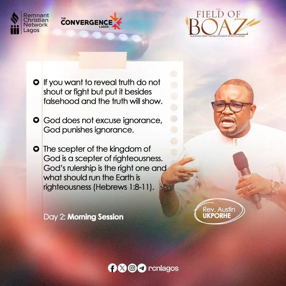 The Field of Boaz Day 2 - Morning quote 1