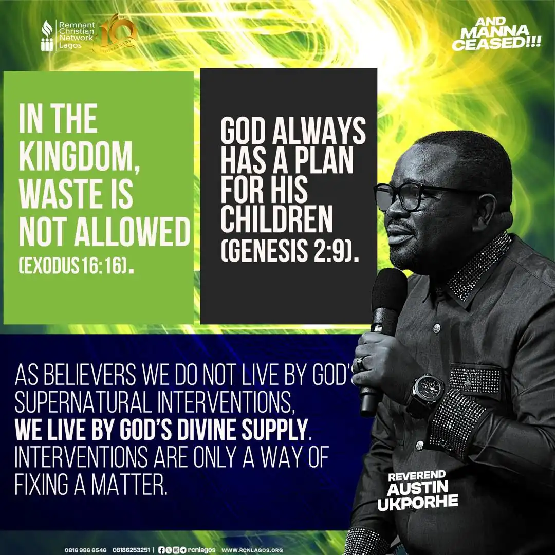 And the Manna Ceased - Part 1 quote 2