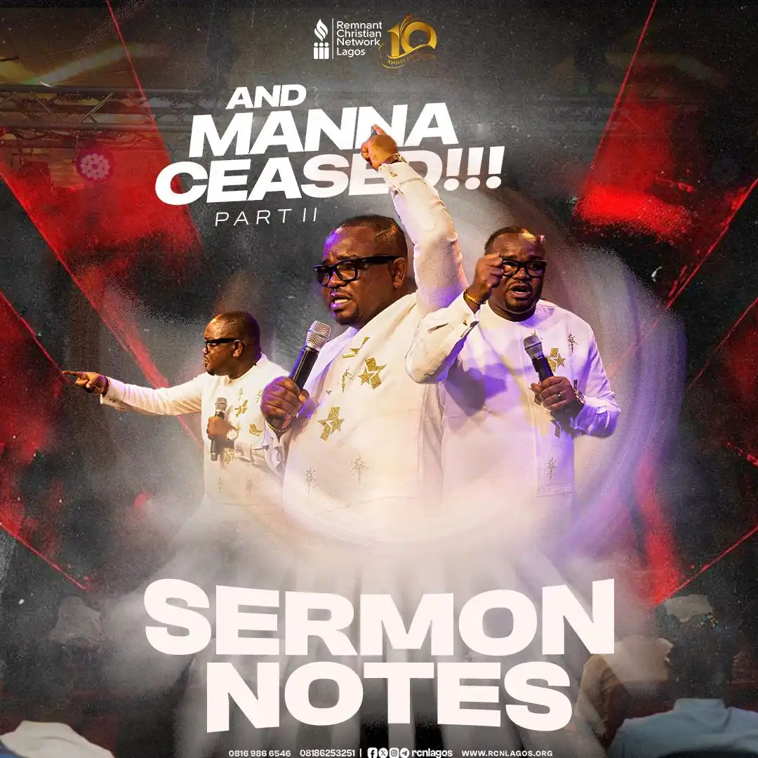 And the Manna Ceased - Part 2 quote 1