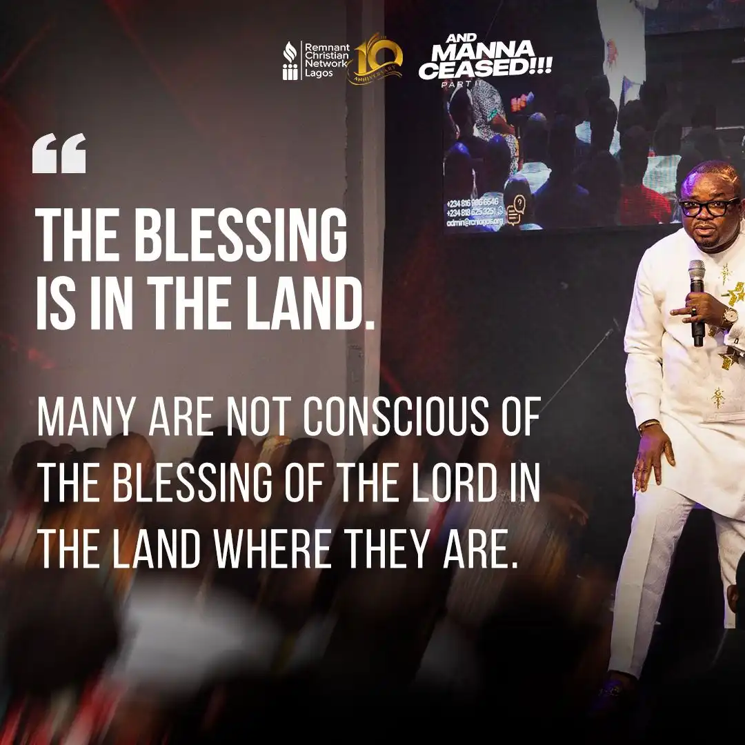 And the Manna Ceased - Part 2 quote 3