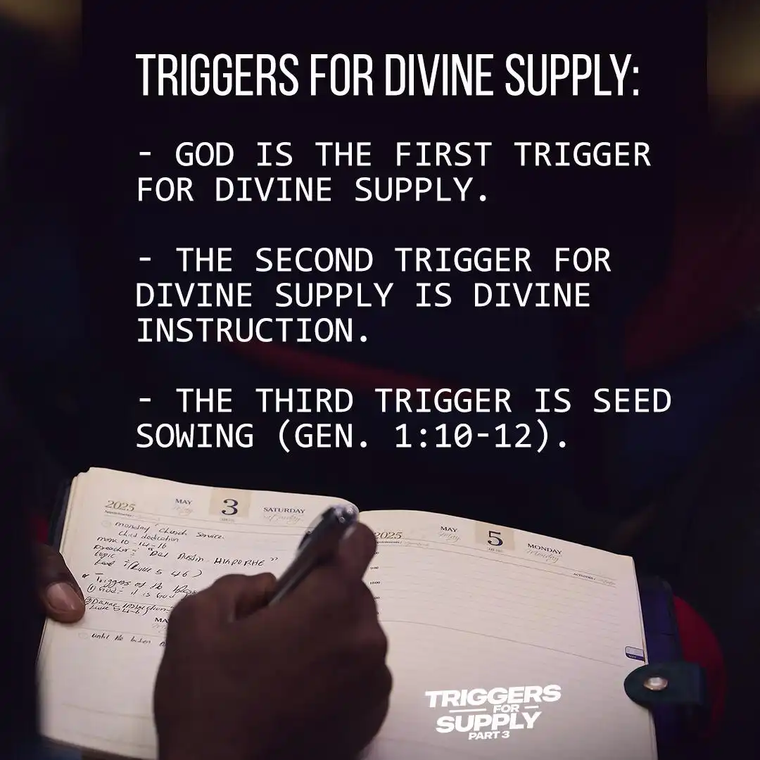Triggers for Divine Supply 3 quote 5